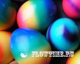 Покрасить яйца в цвета радуги